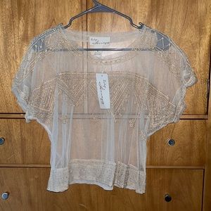 Mesh Top - Vintage Havana